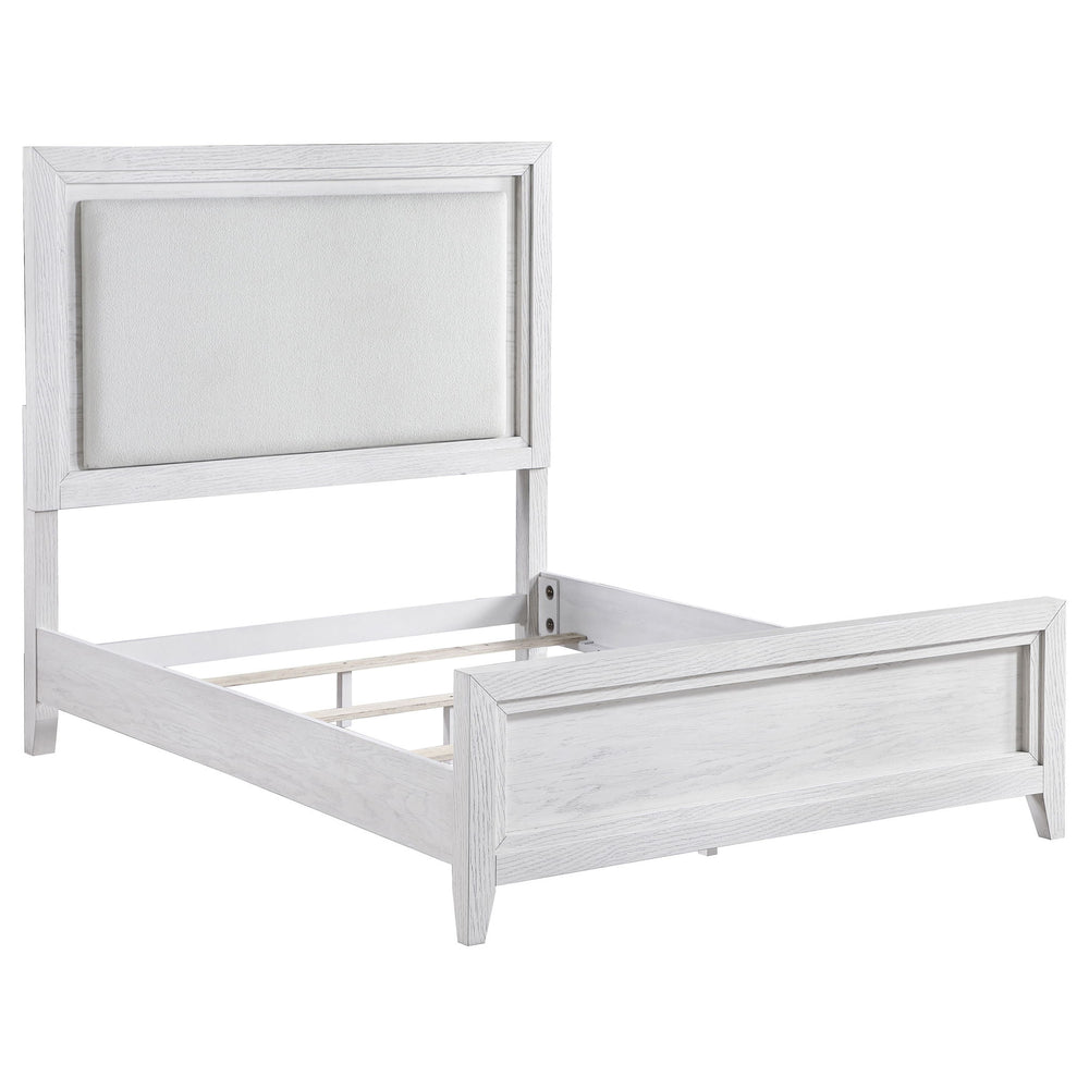 Marielle - Panel Bed White