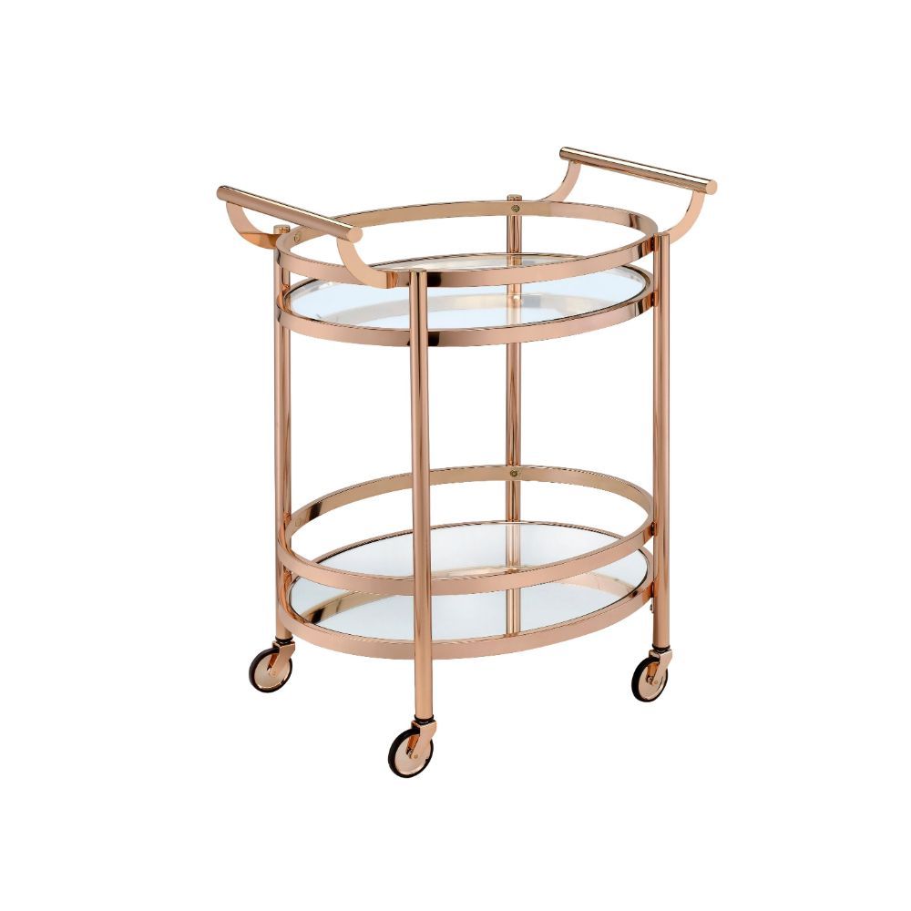 Lakelyn - Serving Cart Brushed Bronze