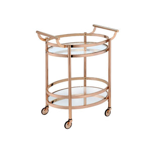 Lakelyn - Serving Cart Rose Gold