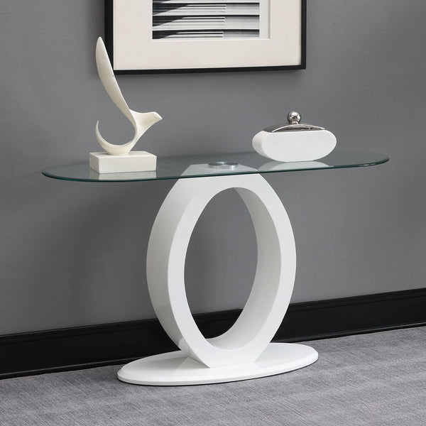 Larry - Table White Sofa Tables