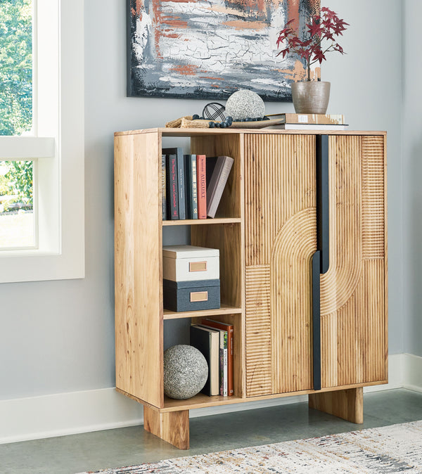 Kierwell - Natural - Accent Cabinet