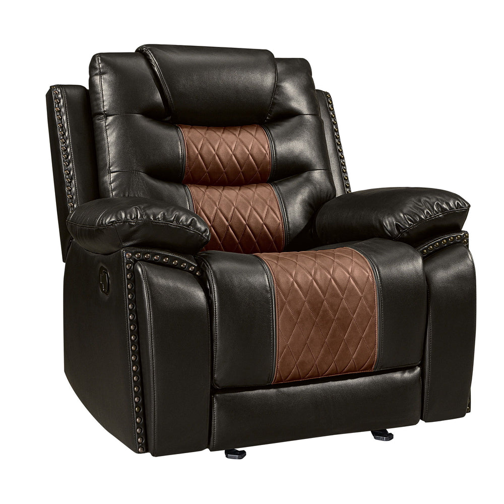 Nikko - Glider Recliner Black Manual Reclining