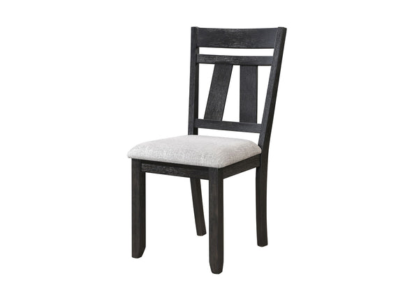 Maribelle - Side Chair (Set of 2) - Gray / Charcoal