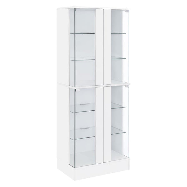 Cabra - 4-door LED Curio Display Cabinet