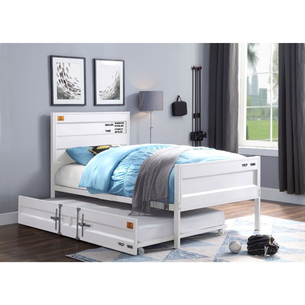 Cargo - Trundle - 74" White Twin