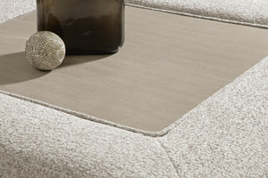 Ashbourne Estate - Oversized Accent Ottoman - Snowstone
