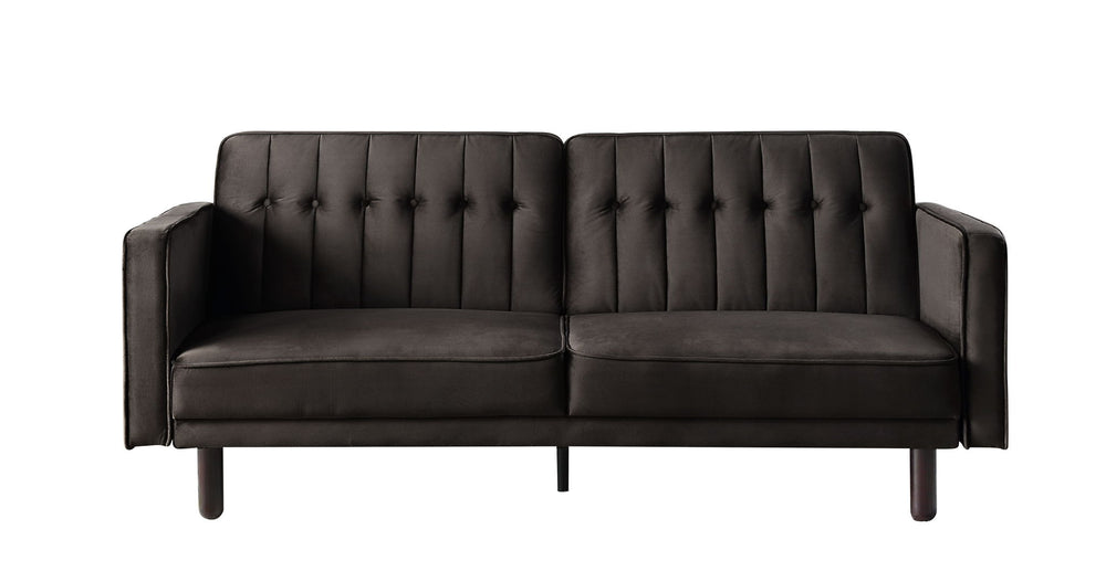 Qinven - Adjustable Sofa Dark Brown