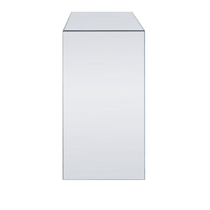 Noralie - 32" Console Cabinet - Mirrored & Faux Diamonds