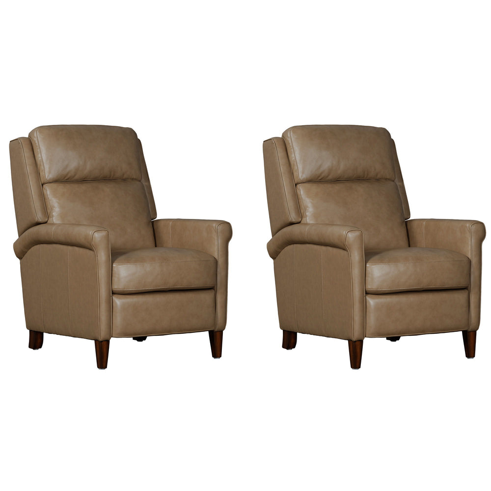 Northfield - Power Cordless High Leg Recliner Light Brown 1 Piece