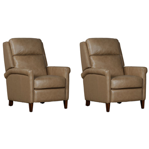 Northfield - Power Cordless High Leg Recliner Light Brown 1 Piece