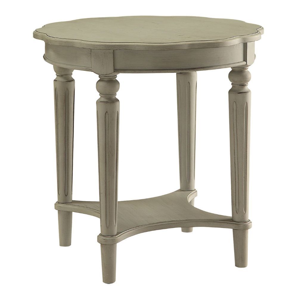 Fordon - End Table Antique Green