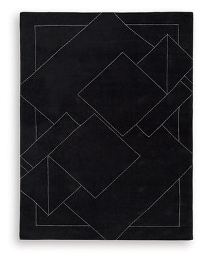 Marav - Rug Black 8' x 10'