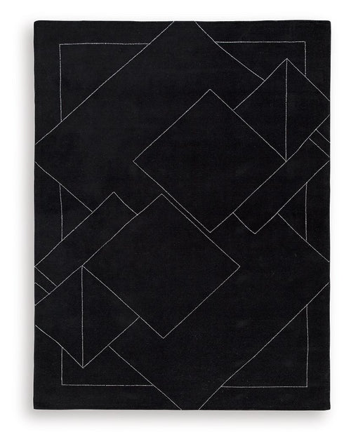 Marav - Rug Black 8' x 10'