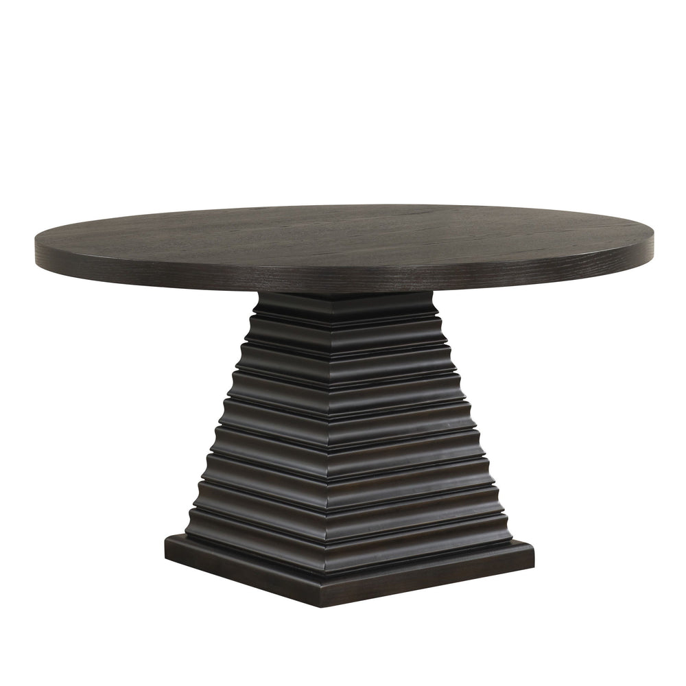 Plateau - Round Dining Top - Rustic Espresso