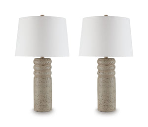 Callbrook - Poly Table Lamp (Set of 2) - Beige