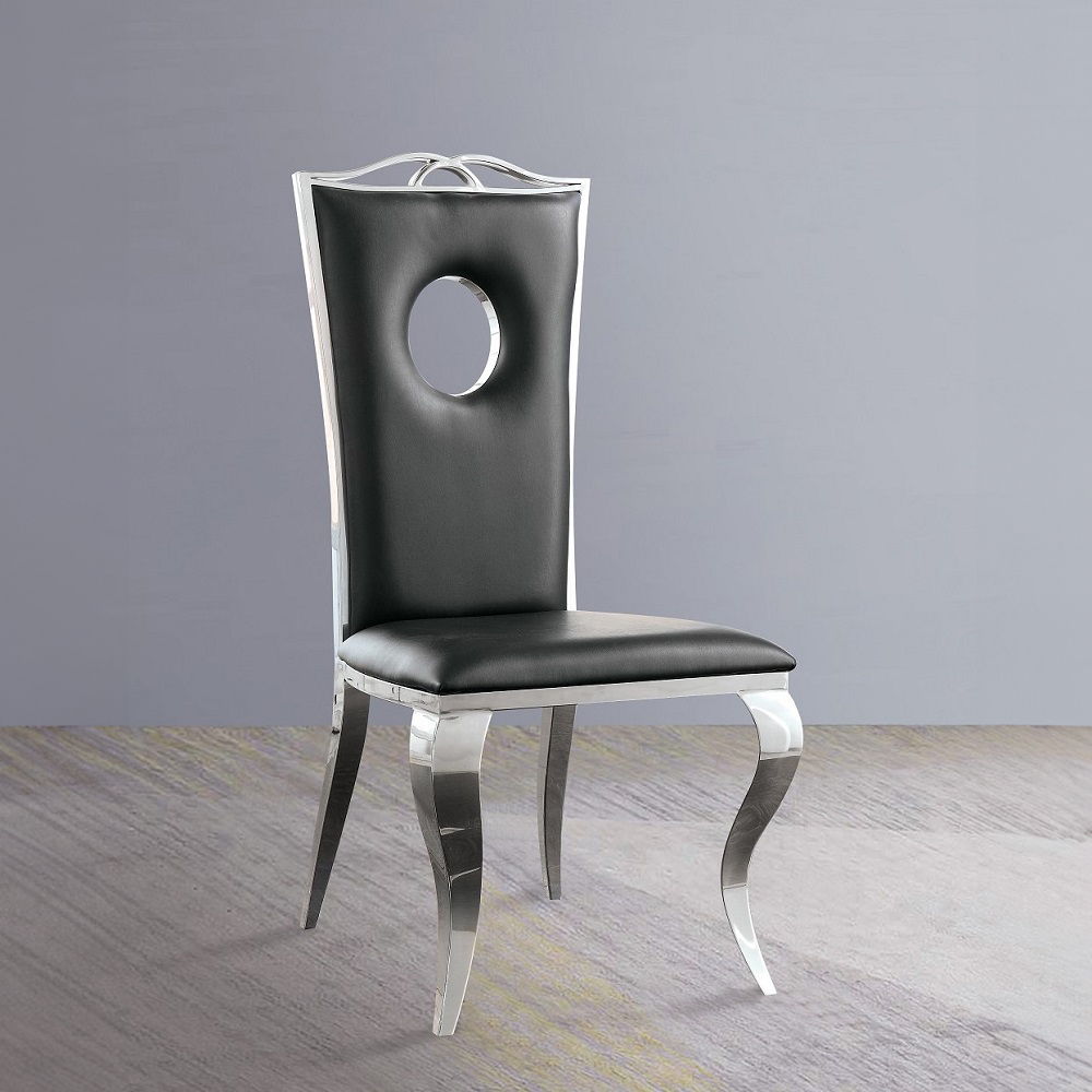 Cyrene - Glam - Side Chair Black