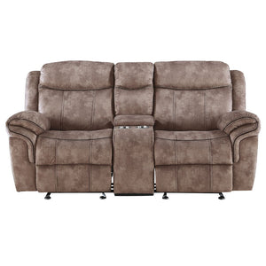 Zubaida - Loveseat w/USB Dock & Console (Glider & Motion)