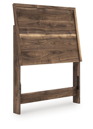 Chirason - Panel Headboard Dark Brown