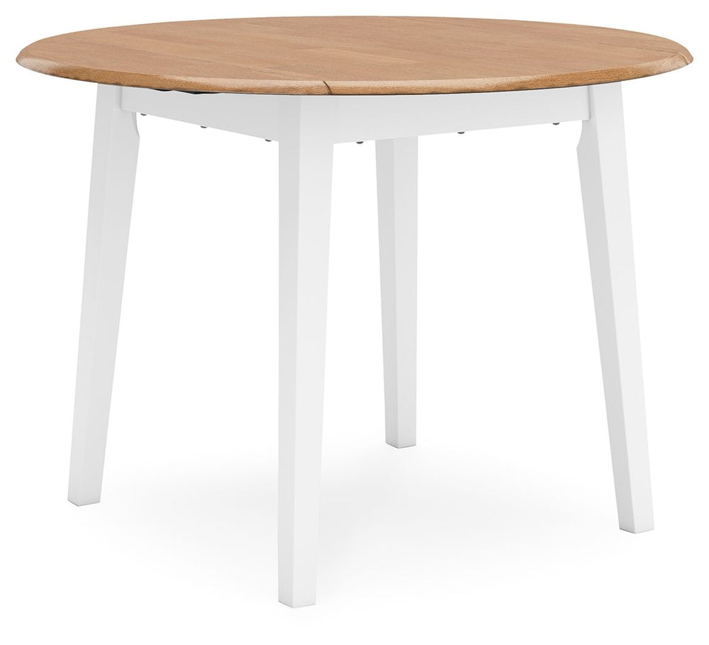 Gesthaven - Round Dining Room Drop Leaf Table