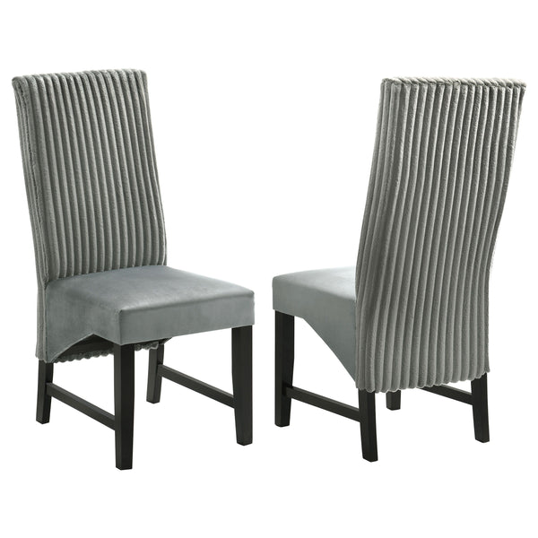 Barrand - Upholstered Dining Side Chair (Set of 2) Gray