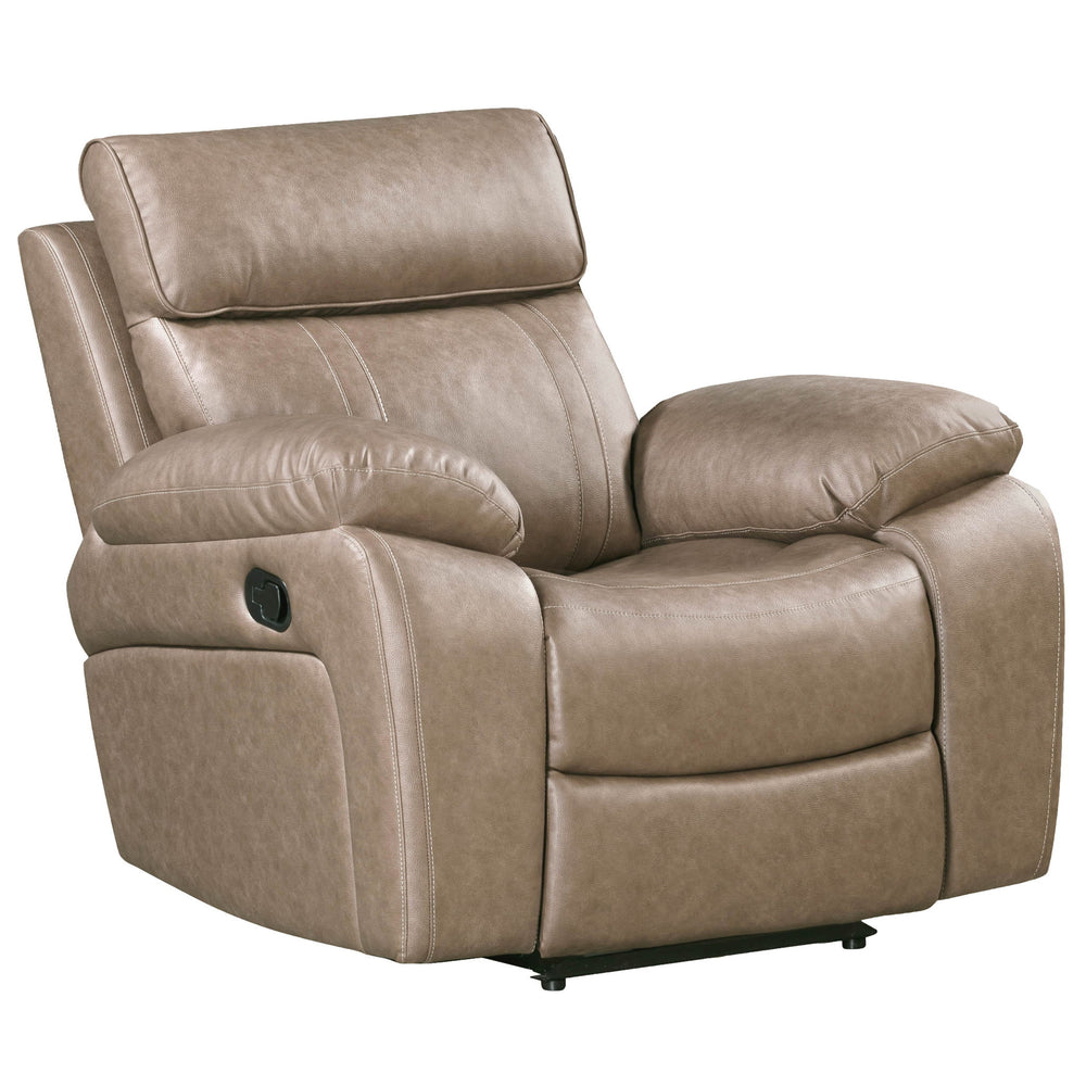 Theon - Glider Recliner Dark Brown 1 Piece