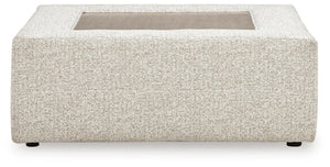 Ashbourne Estate - Oversized Accent Ottoman - Snowstone