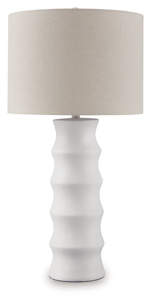 Veraleigh - Poly Lamp White Table Lamps