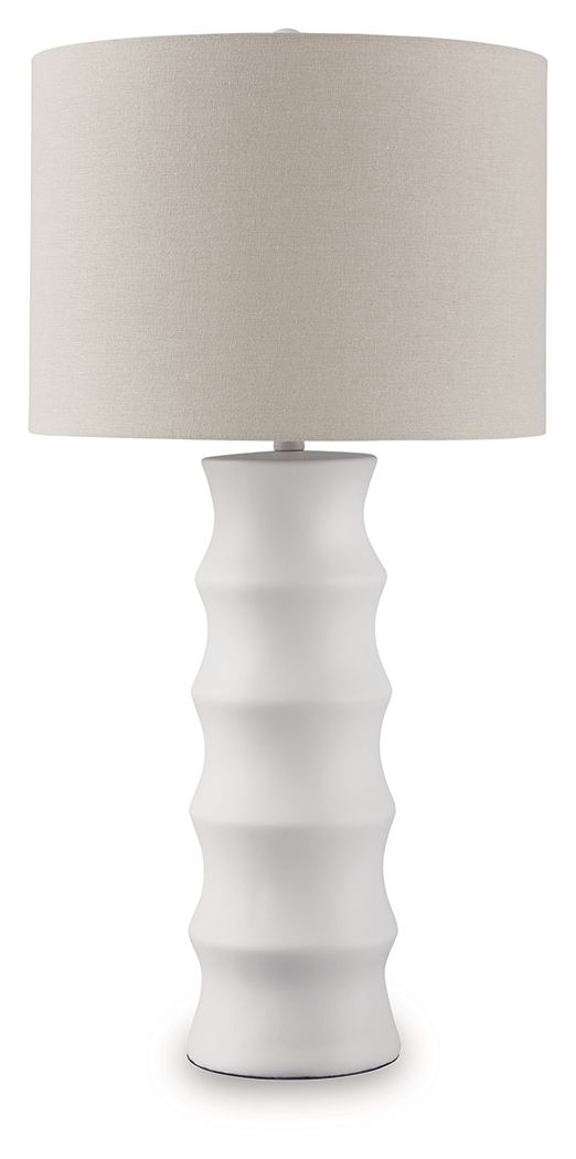 Veraleigh - Poly Lamp White Table Lamps
