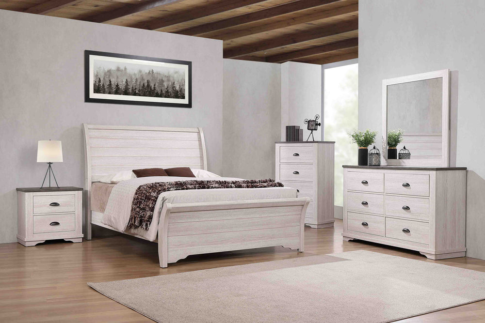 Coralee - Dresser - Chalk / Gray