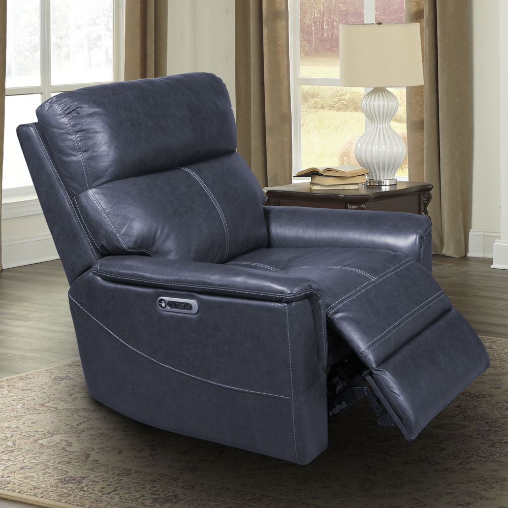 Reed - Power Recliner - Indigo