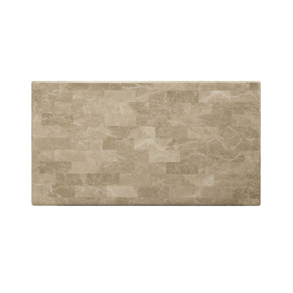 Daesha - Coffee Table - Marble Top & Antique Gold