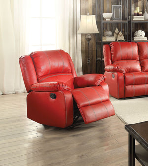 Zuriel - Rocker Recliner (Motion) Red