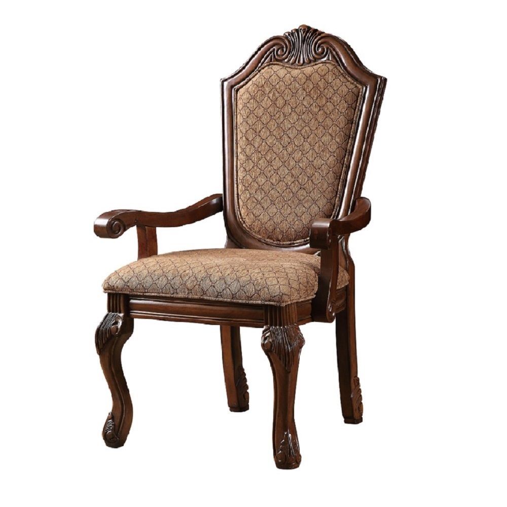 Chateau De Ville - Arm Chair Dark Red