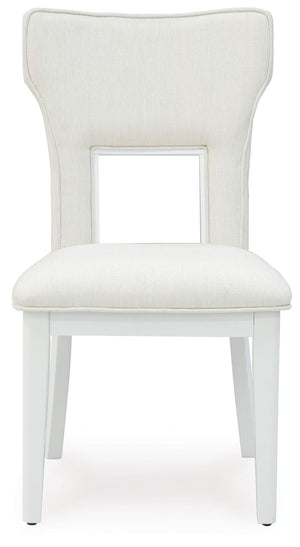 Chalanna - White - Dining Upholstered Side Chair (Set of 2)