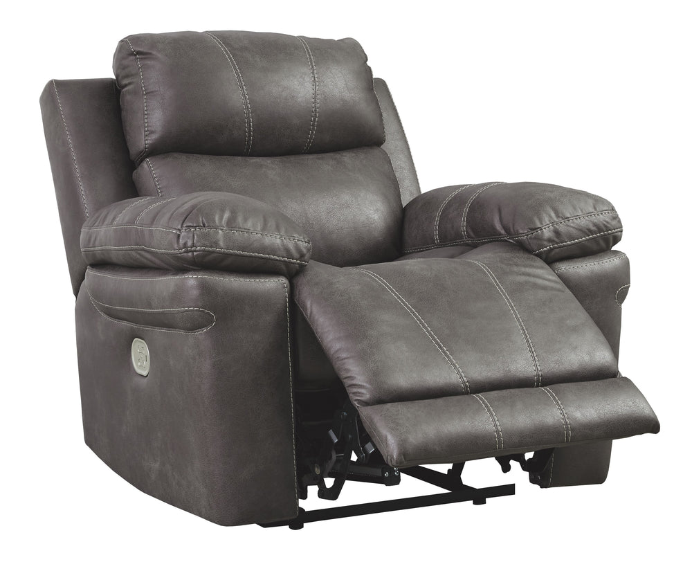 Erlangen - Dark Gray - PWR Recliner/Adj Headrest