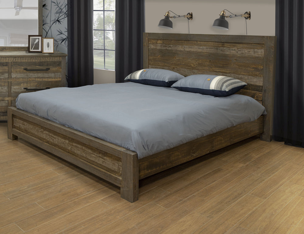 Loft Brown - Bed