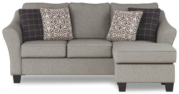 Kestrel - Queen Sofa Chaise Sleeper - Driftwood