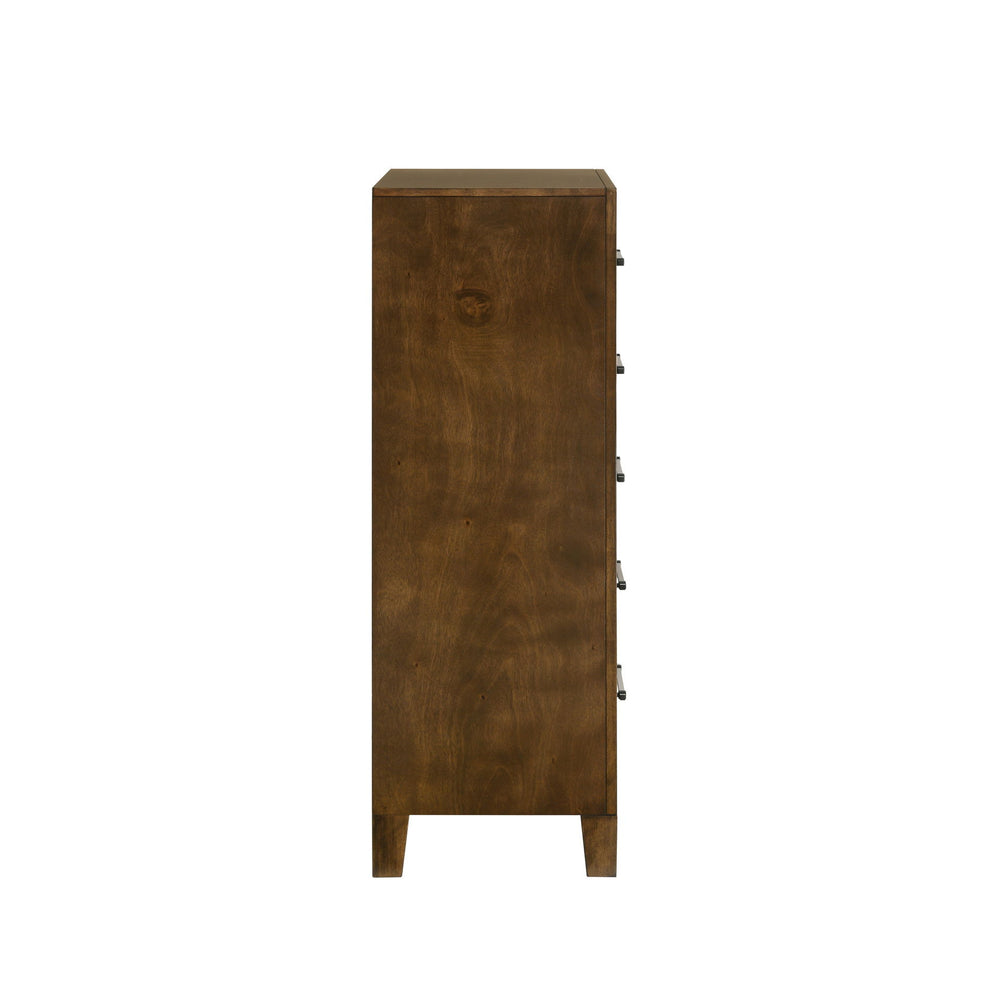 Ballard - 5 Drawer Chest - Walnut