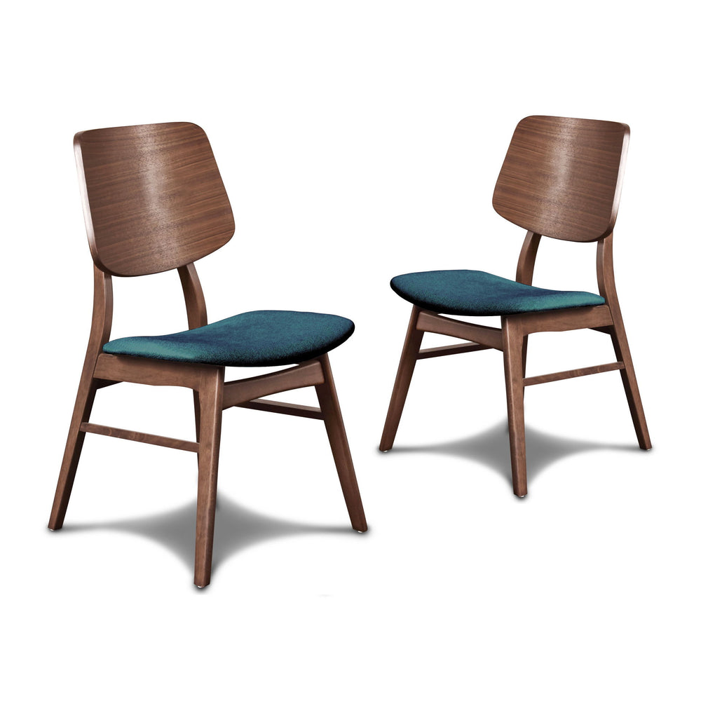 Oscar - Chair With Cushion (Set of 2) Green