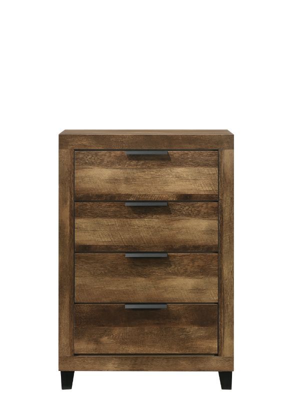 Morales - Chest - Rustic Oak Finish