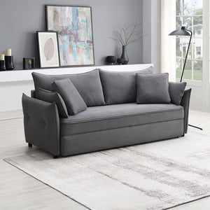 Irina - Sofa With Sleeper Gray Full