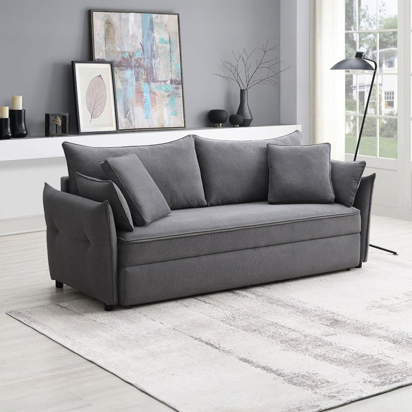 Irina - Sofa With Sleeper Gray Full