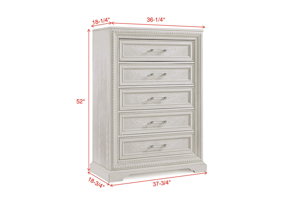 Alexandria - Chest - White