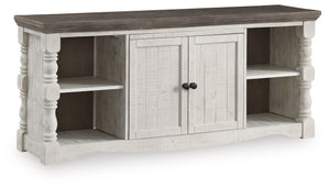 Havalance - Extra Large TV Stand - 2 Doors - Brown / Beige