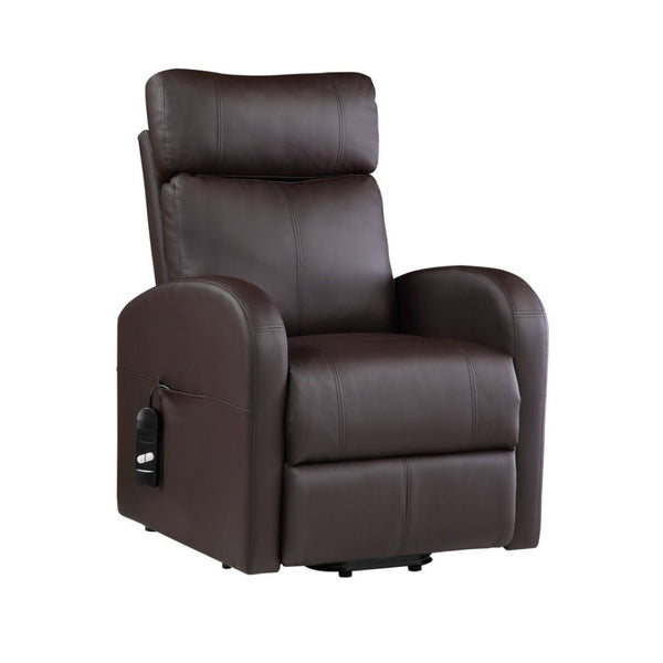 Ricardo - Recliner w/Power Lift Dark Brown