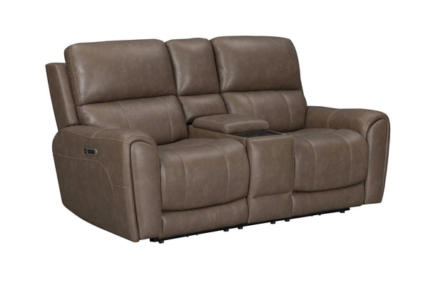 Hancock - Zero Gravity Power Reclining Console Loveseat P3 Bette Hazel