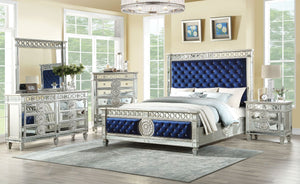 Varian - Glam - Bed Blue Queen