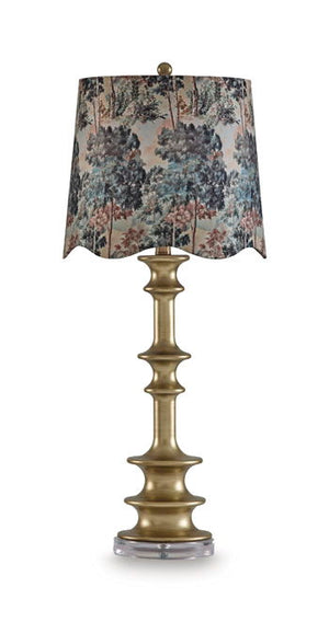 Jaystower - Poly Table Lamp - Antique Gold Color