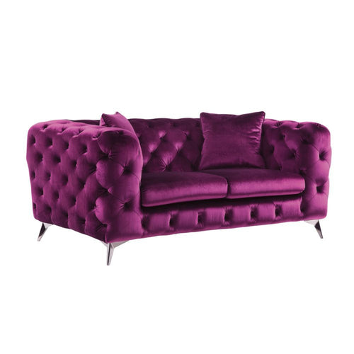 Atronia - Loveseat Purple