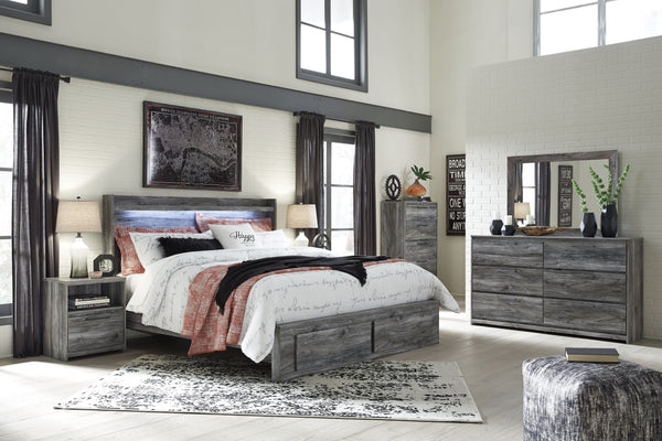 Baystorm - Panel Bedroom Set 5 Pc. Bed, Chest 2 Drawers